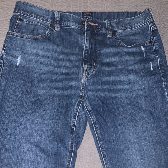 J Crew Factory The Sutton Mens Selvedge Denim Blue Jeans size 32/30 - Picture 2 of 9